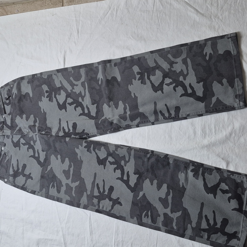 Vans Women's Black and Gray  Baggy Pants